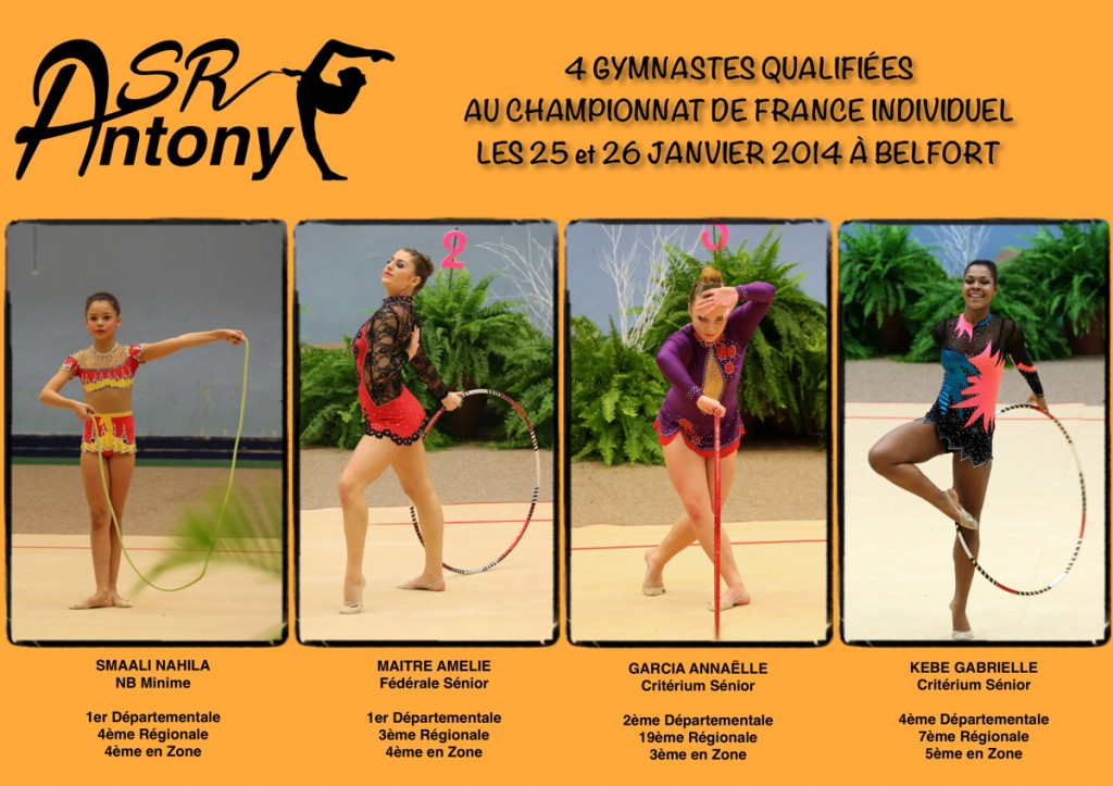 Qualifiées France Indiv 2014