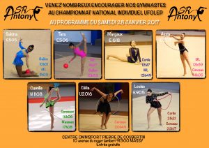 Qualifiées France Indiv 2017 UFOLEP - SAMEDI