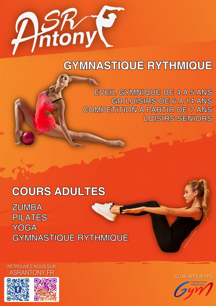 ANTONY GR GYMNASTIQUE RYTHMIQUE 
CLUB DE L'ASR ANTONY